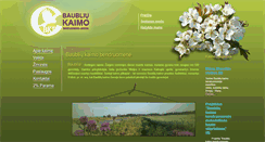 Desktop Screenshot of baubliai.lt